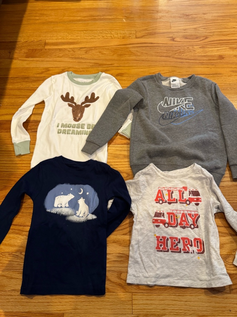 16pc BUNDLE Boy Clothes 4T Tops & Shirts, Pants & Shorts, Polos, Bath Toddler - Picture 2 of 7